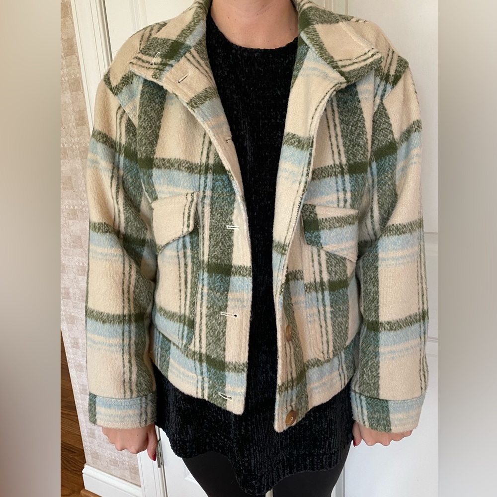 Plaid Shacket - image 1